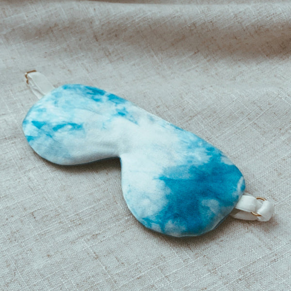 Indigo Silk Aromatherapy Sleep Mask