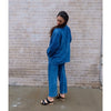 Indigo Jacket & Pant Set